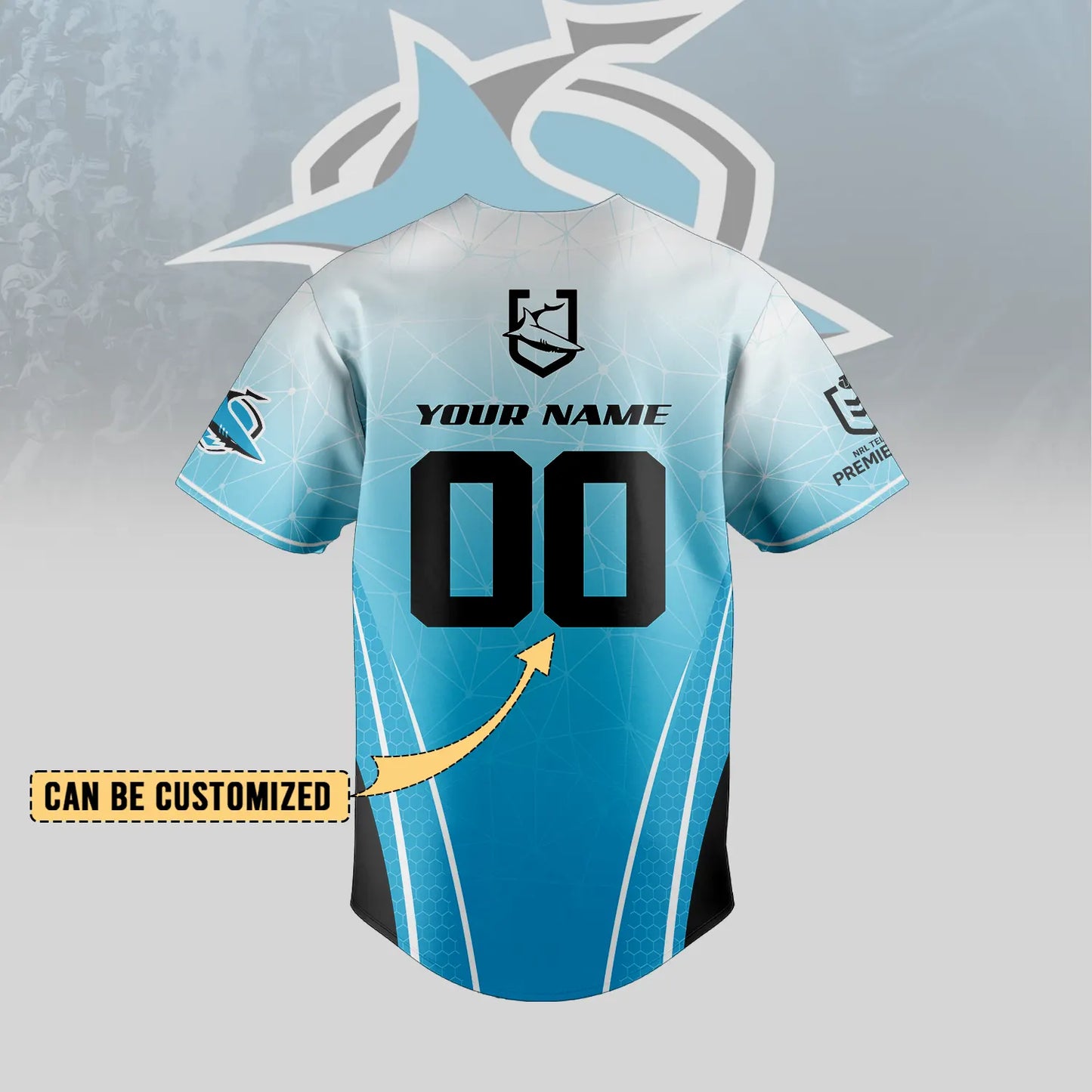 CRO Personalized Custom Baseball Jersey 5