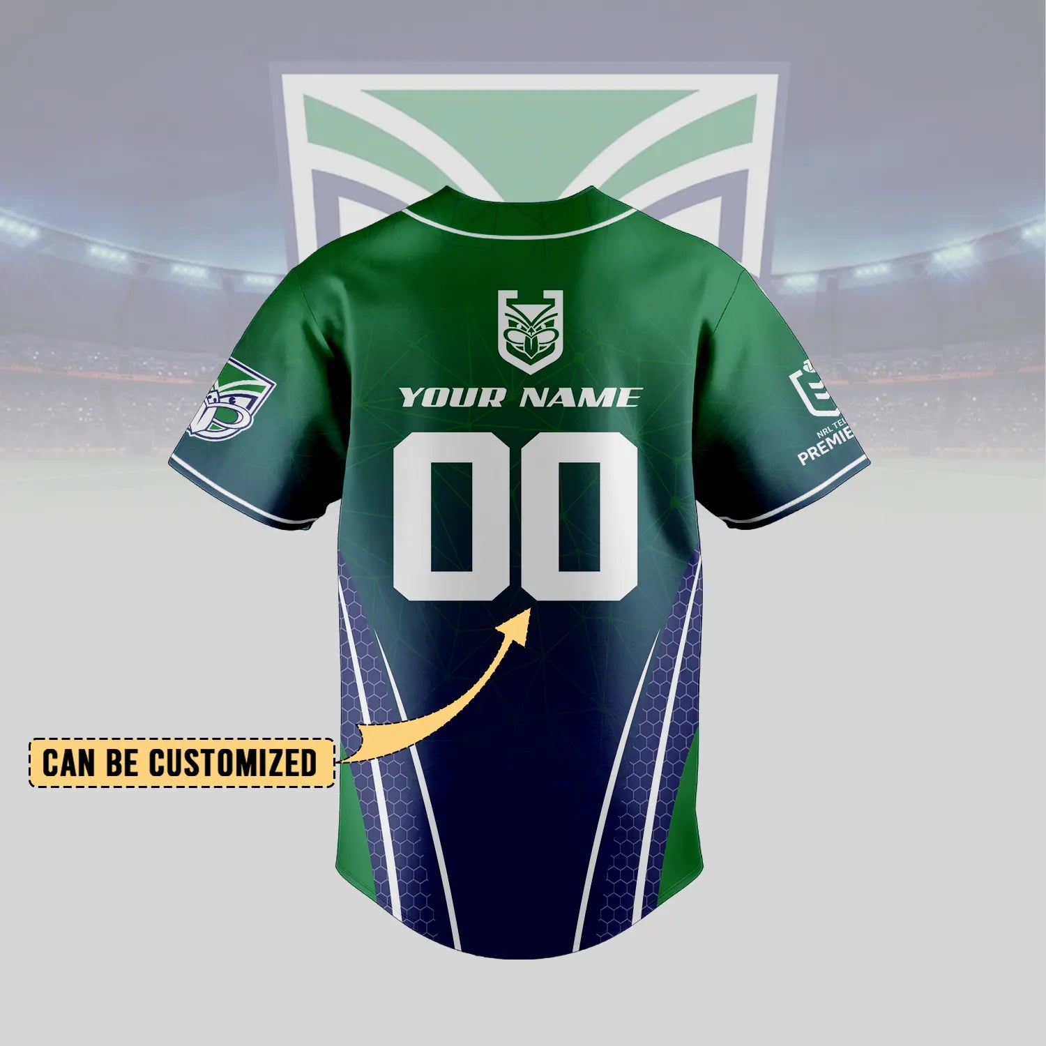 NZL Personalized Custom Baseball Jersey 5
