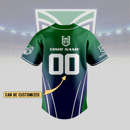 NZL Personalized Custom Baseball Jersey 5