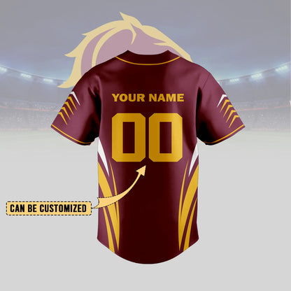 BRI Personalized Custom Baseball Jersey 6