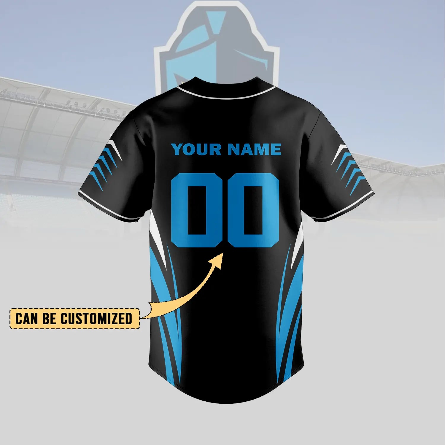 GLD Personalized Custom Baseball Jersey 6
