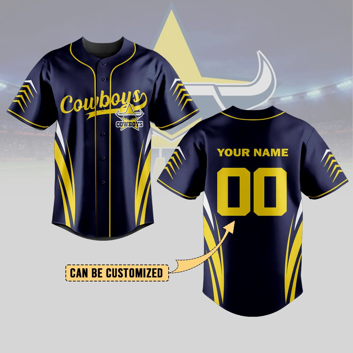 NQL Personalized Custom Baseball Jersey 6