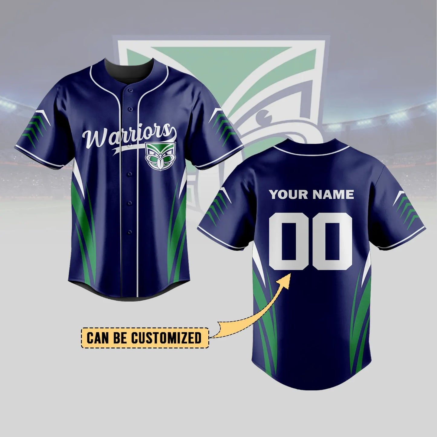 NZL Personalized Custom Baseball Jersey 6