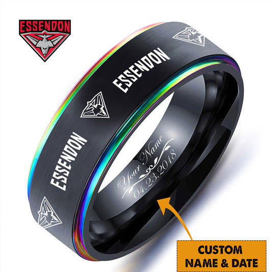 Personalized Engraved Ring Gift For Fans 34