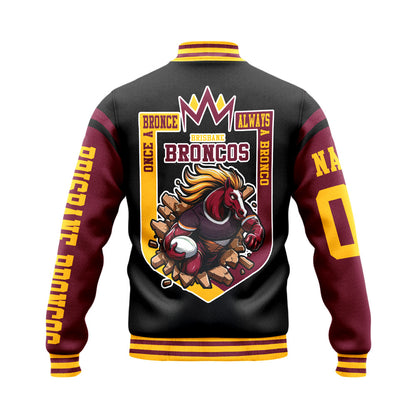 BRI Personalized Custom Baseball Jacket Gifts For Fans