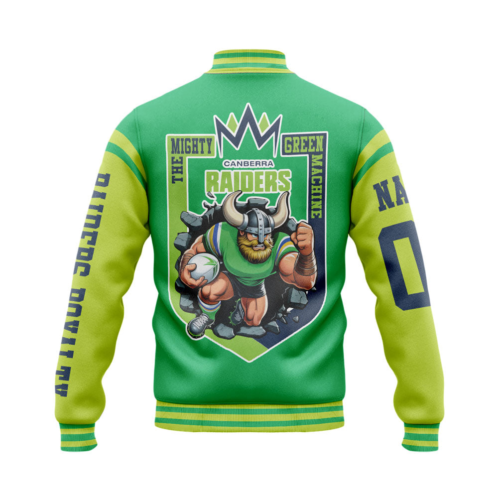 CAN Personalized Custom Baseball Jacket Gifts For Fans