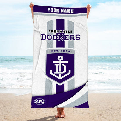 FRE Personalized Custom Pool Travel Beach and Bath Towels