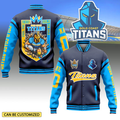 GLD Personalized Custom Baseball Jacket Gifts For Fans