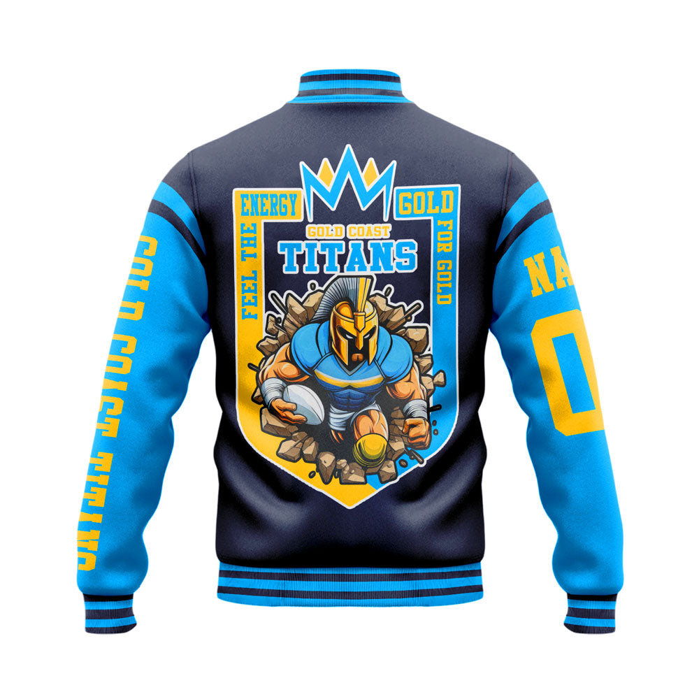 GLD Personalized Custom Baseball Jacket Gifts For Fans