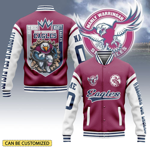 MAN Personalized Custom Baseball Jacket Gifts For Fans