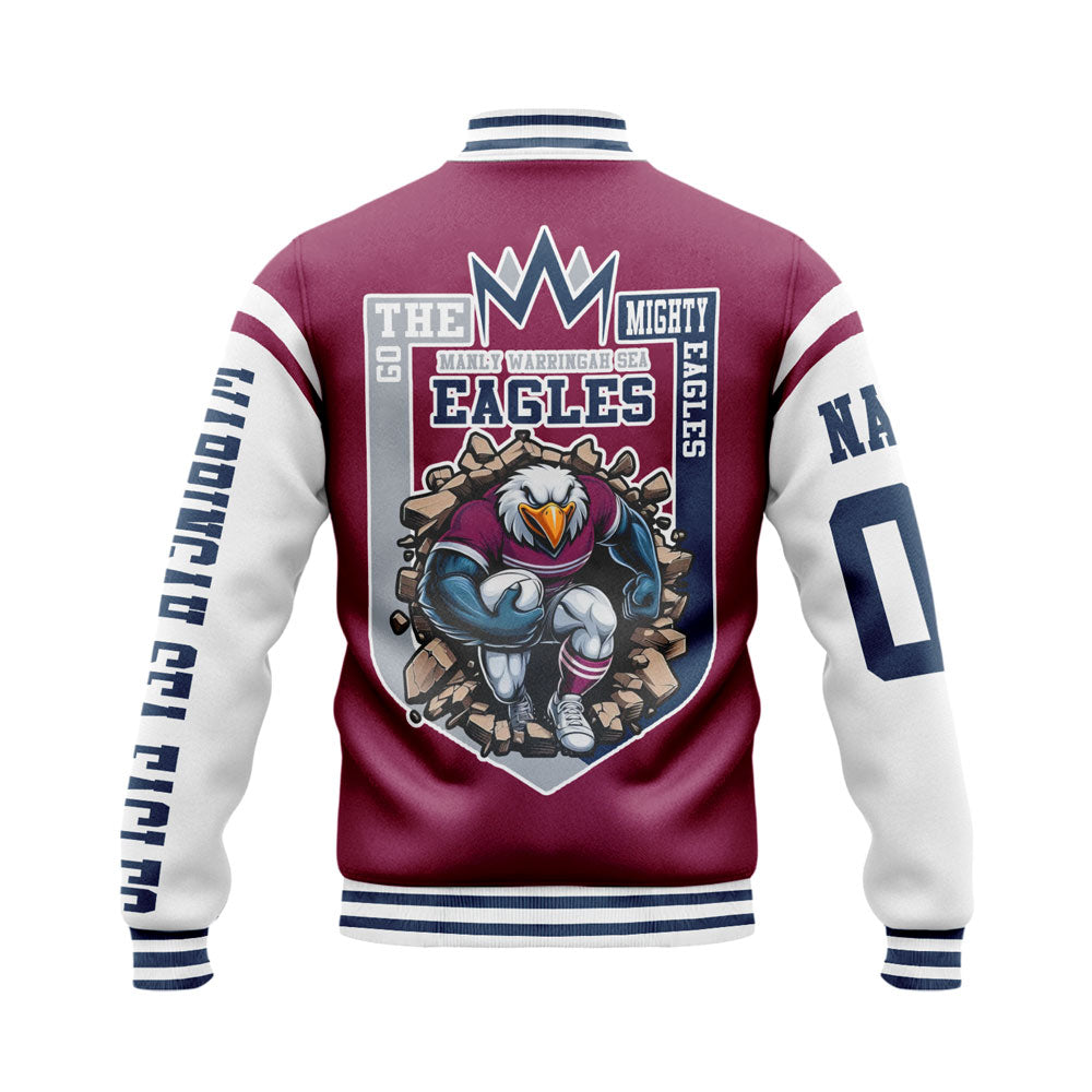 MAN Personalized Custom Baseball Jacket Gifts For Fans