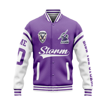 MEL Personalized Custom Baseball Jacket Gifts For Fans