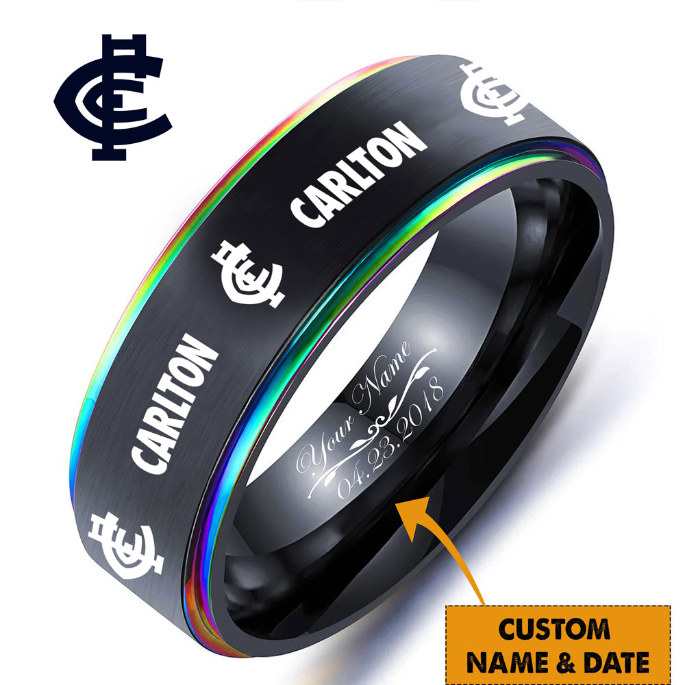 Personalized Engraved Ring Gift For Fans 35