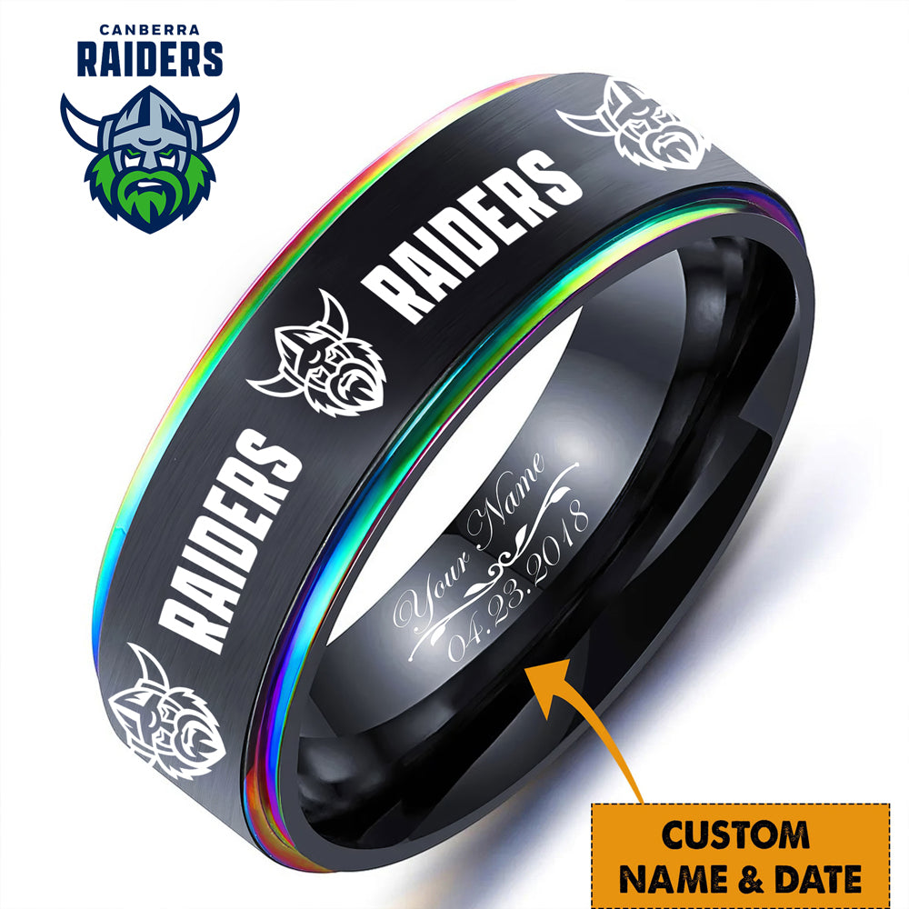 Personalized Engraved Ring Gift For Fans