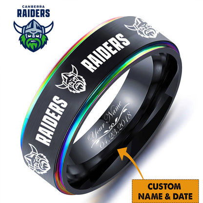 Personalized Engraved Ring Gift For Fans