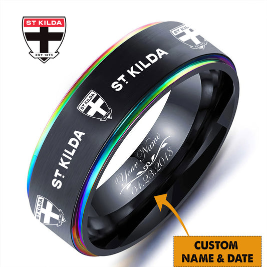Personalized Engraved Ring Gift For Fans 40