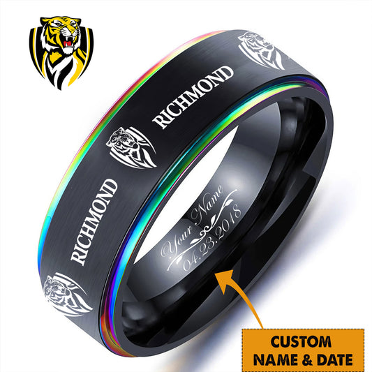 Personalized Engraved Ring Gift For Fans 43
