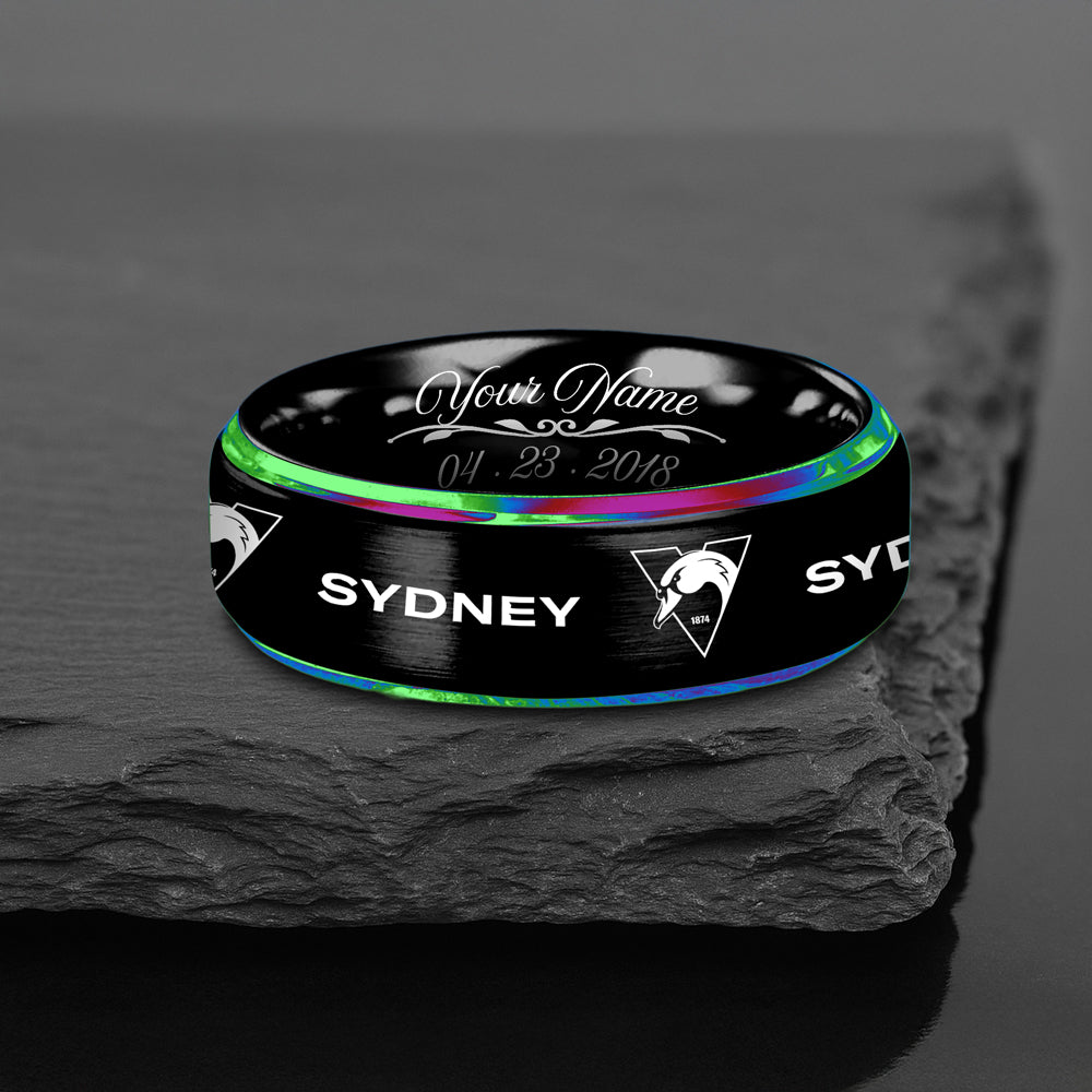 Personalized Engraved Ring Gift For Fans 45
