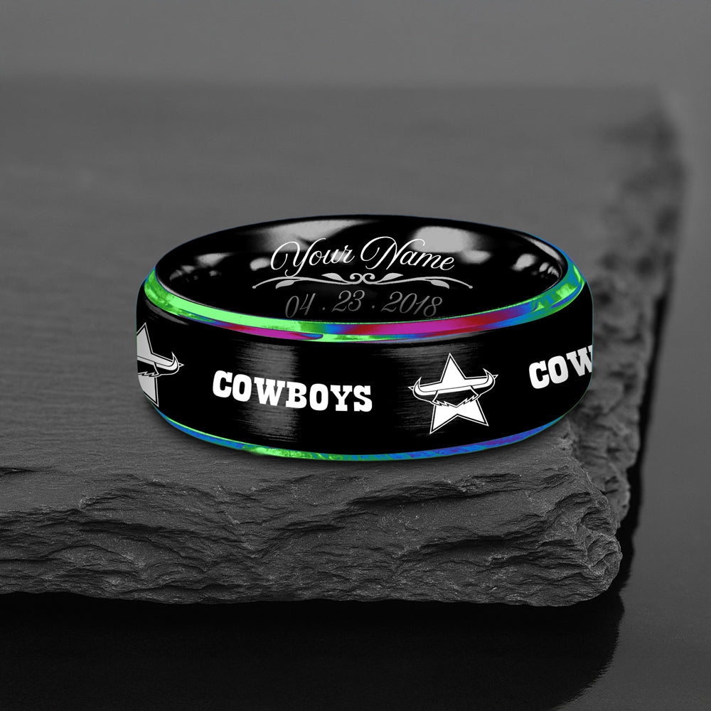 Personalized Engraved Ring Gift For Fans 8
