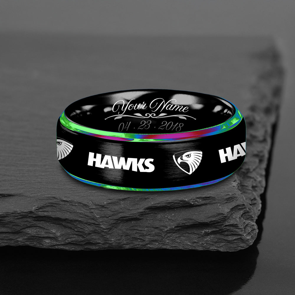 Personalized Engraved Ring Gift For Fans 39