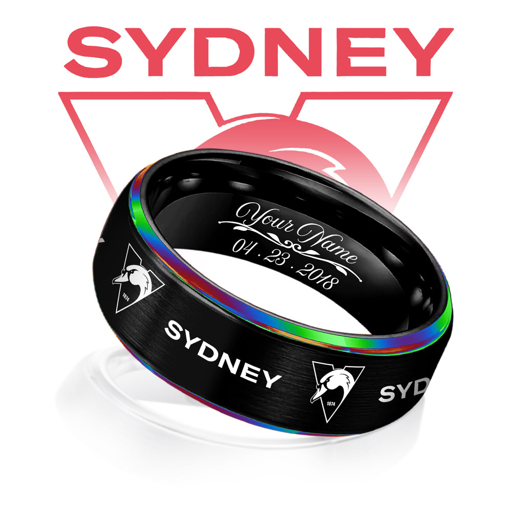 Personalized Engraved Ring Gift For Fans 40