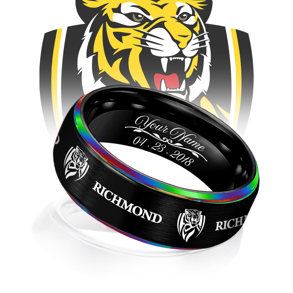 Personalized Engraved Ring Gift For Fans 43