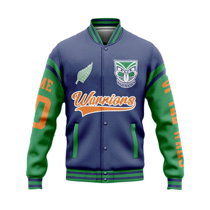 NZL Personalized Custom Baseball Jacket Gifts For Fans