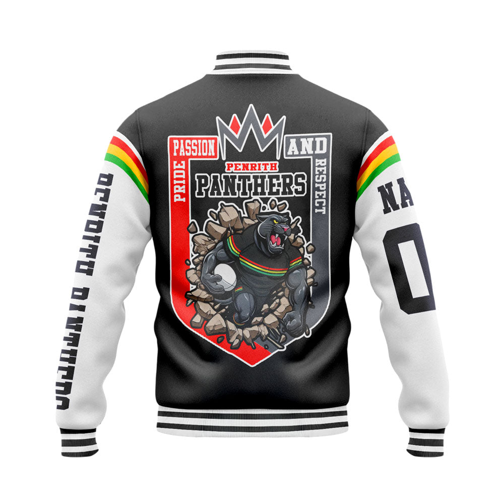 PEN Personalized Custom Baseball Jacket Gifts For Fans