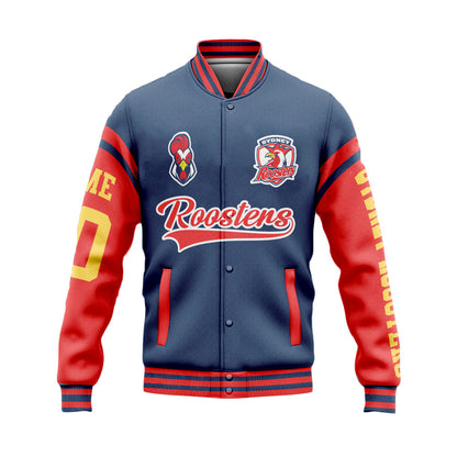 SYD Personalized Custom Baseball Jacket Gifts For Fans