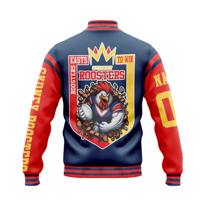 SYD Personalized Custom Baseball Jacket Gifts For Fans