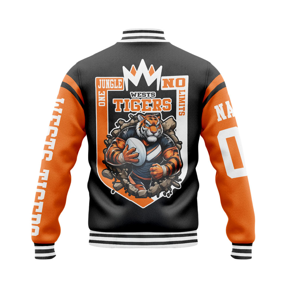 WST Personalized Custom Baseball Jacket Gifts For Fans