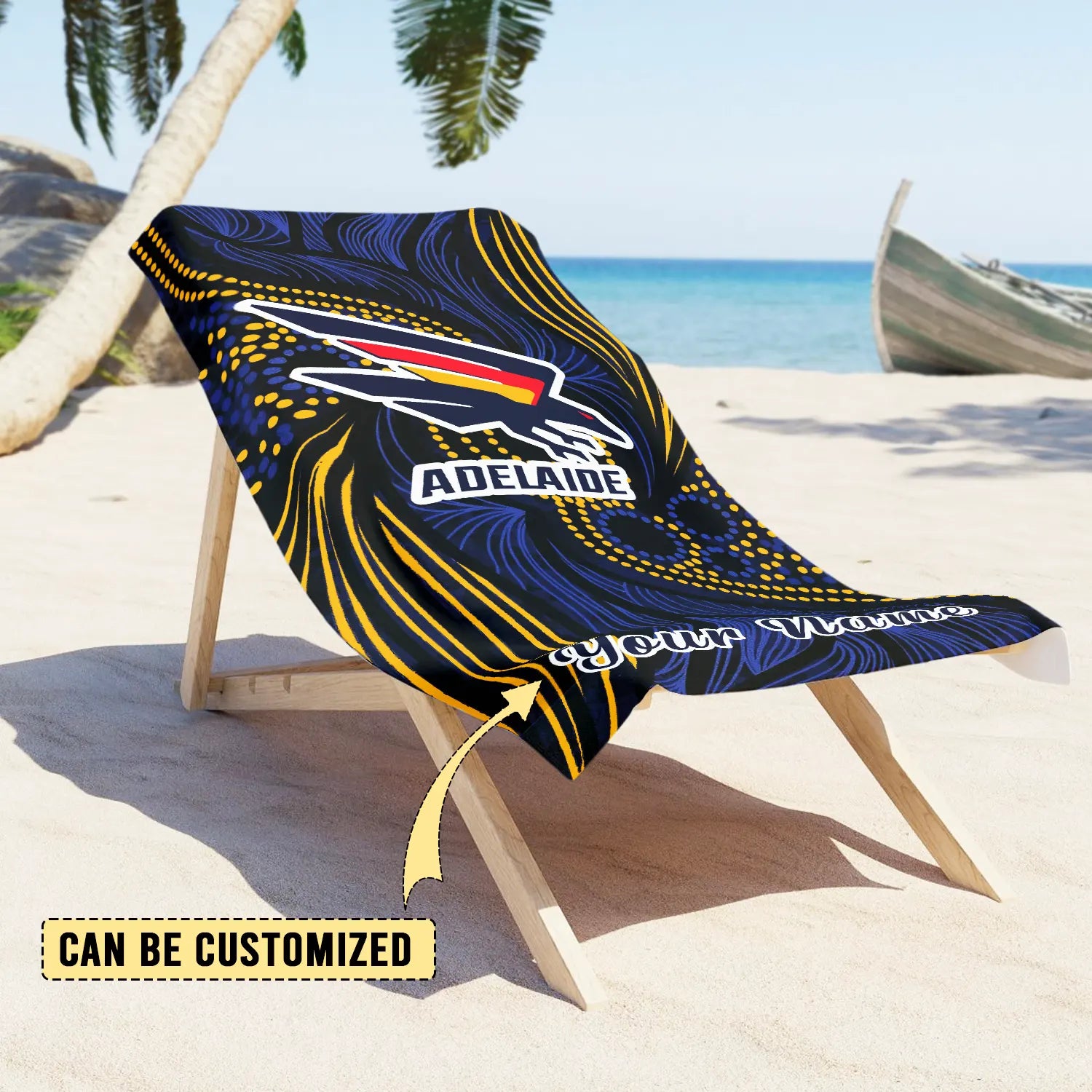 Personalized Pool Travel Beach And Bath Towels 3