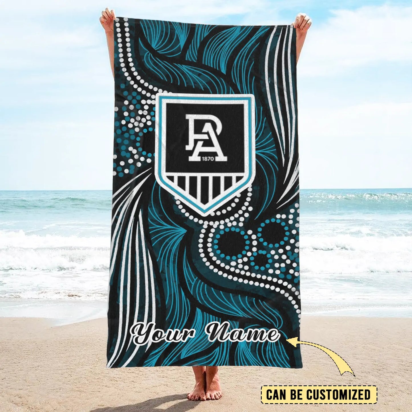 Personalized Pool Travel Beach And Bath Towels 10