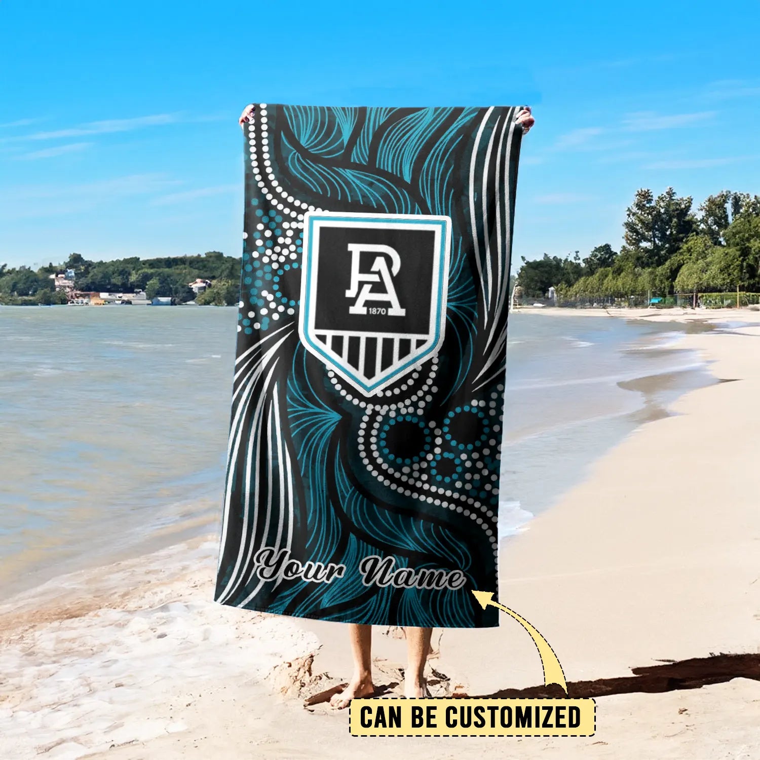 Personalized Pool Travel Beach And Bath Towels 10