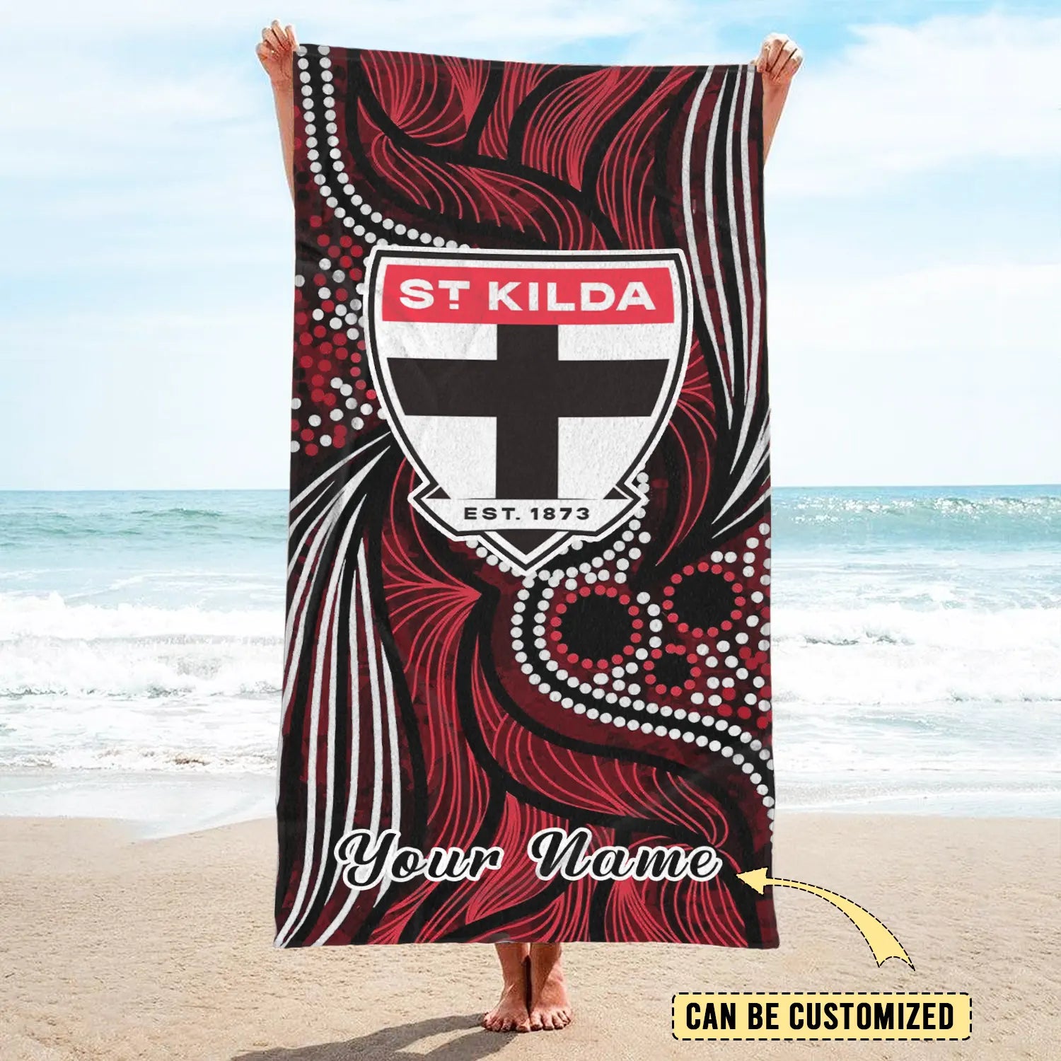 Personalized Pool Travel Beach And Bath Towels 8