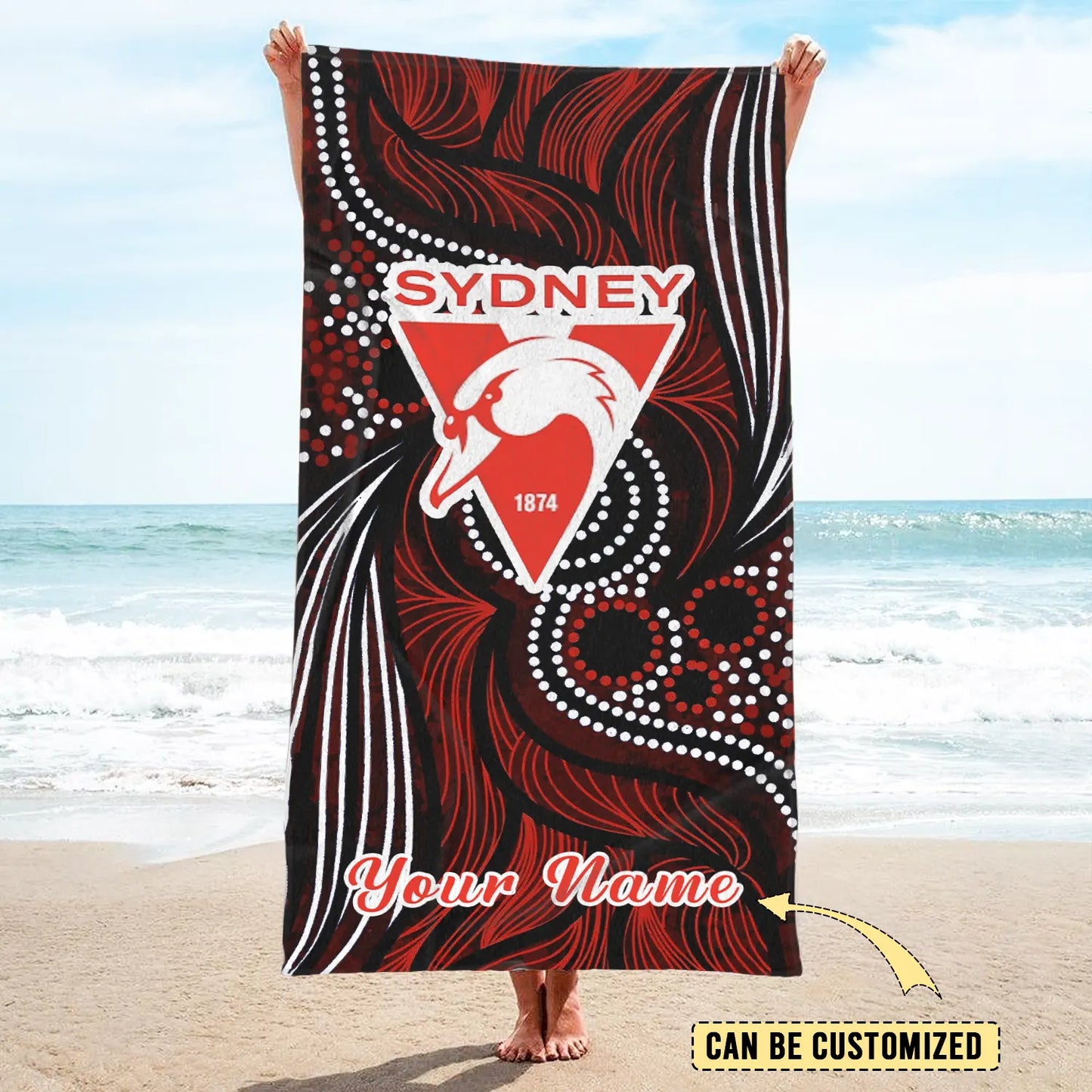 Personalized Pool Travel Beach And Bath Towels 11