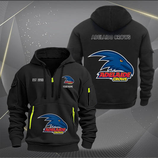 ADE Personalized Custom Sports Hoodie Zipper