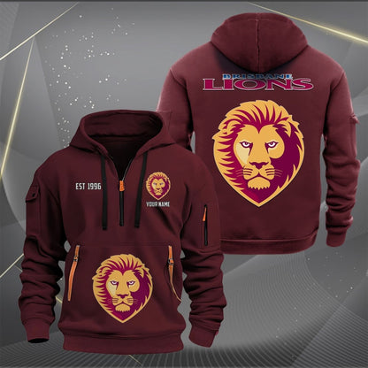 BB Personalized Custom Sports Hoodie Zipper