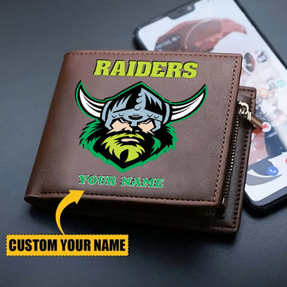 CAN Personalized Custom Zipper Folded Wallet