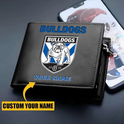 CBY Personalized Custom Zipper Folded Wallet
