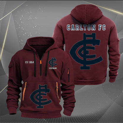 CAR Personalized Custom Sports Hoodie Zipper