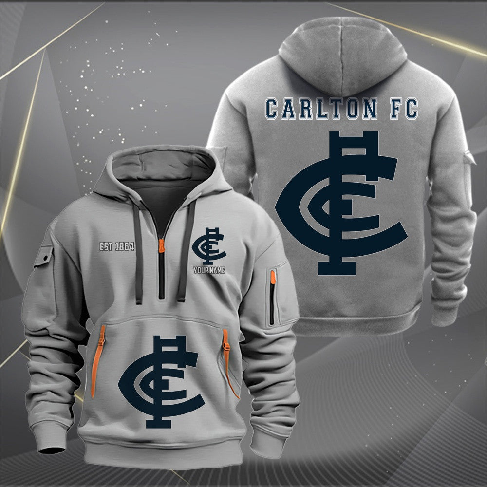 CAR Personalized Custom Sports Hoodie Zipper