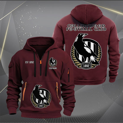 COL Personalized Custom Sports Hoodie Zipper