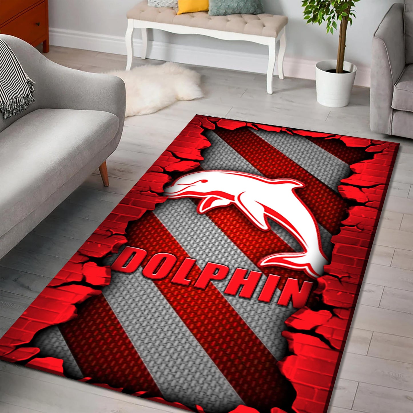 DOL Fashion Carpet Rug Gift For Fans