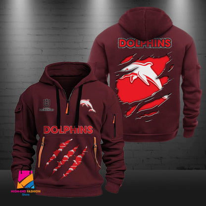 DOL Sports Hoodie Zipper