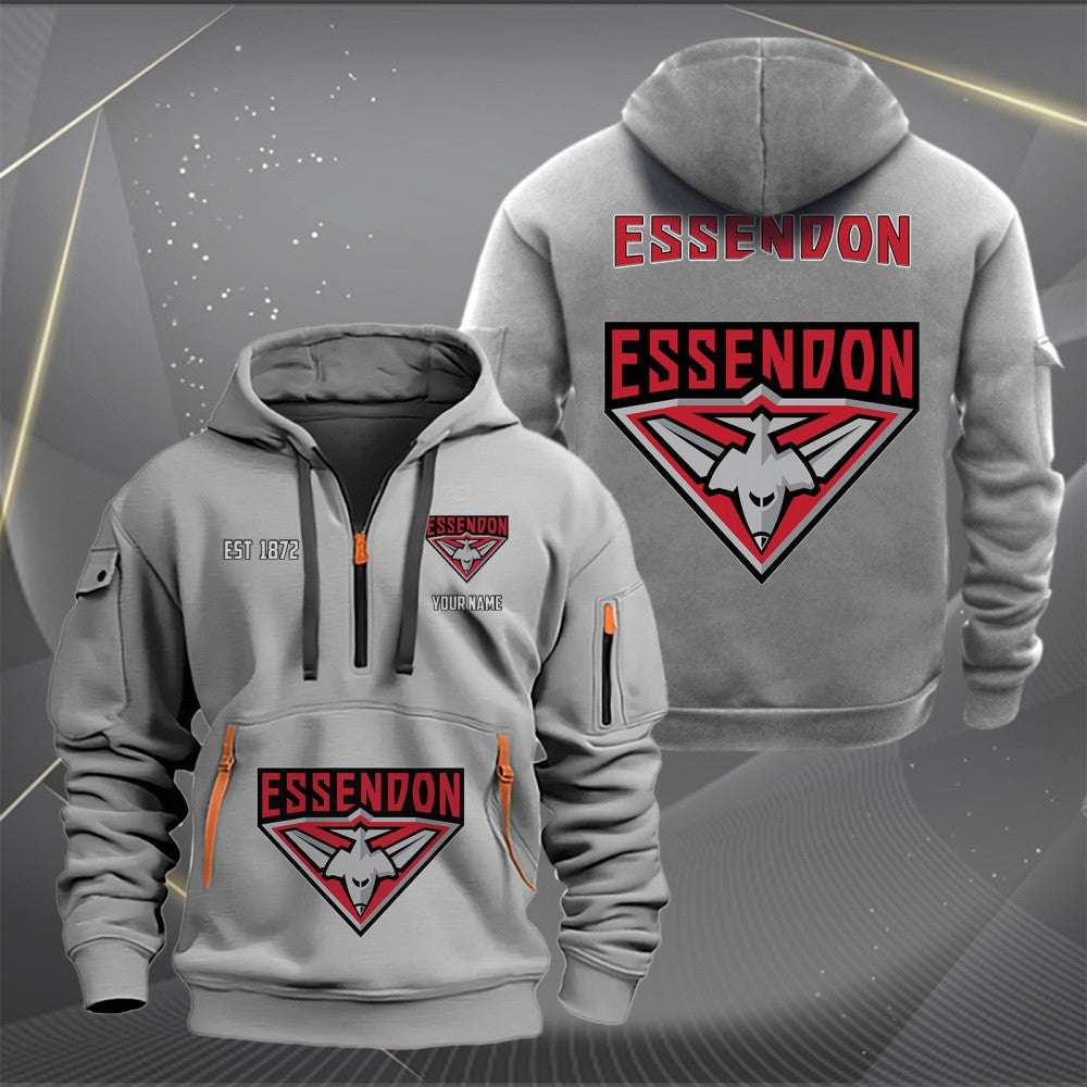 ESS Personalized Custom Sports Hoodie Zipper