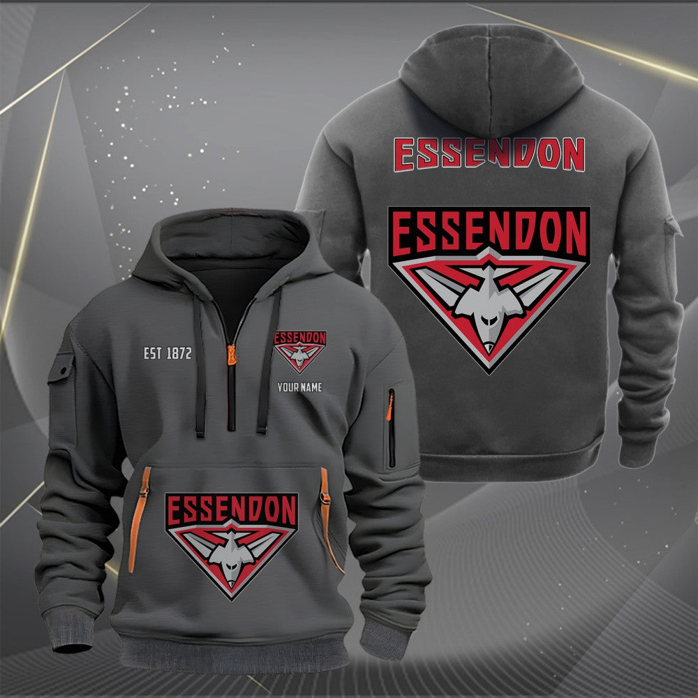 ESS Personalized Custom Sports Hoodie Zipper