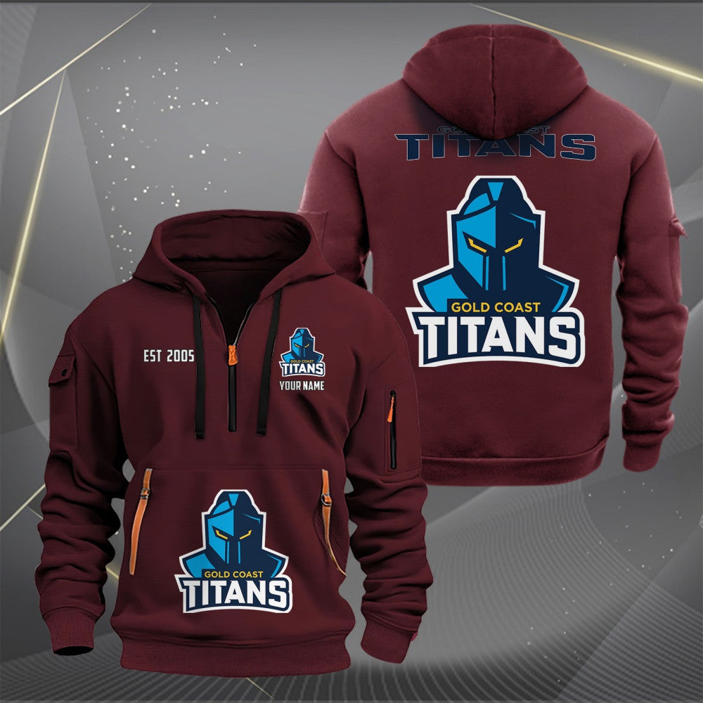 GLD Personalized Custom Sports Hoodie Zipper