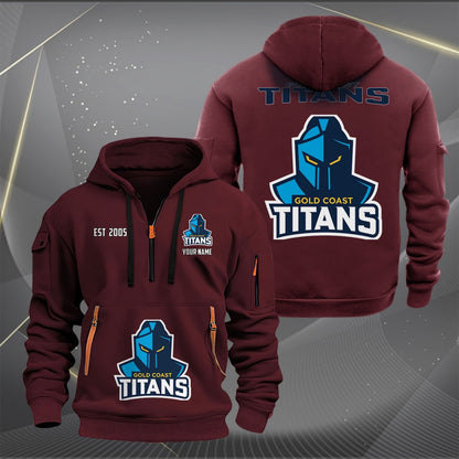 GLD Personalized Custom Sports Hoodie Zipper