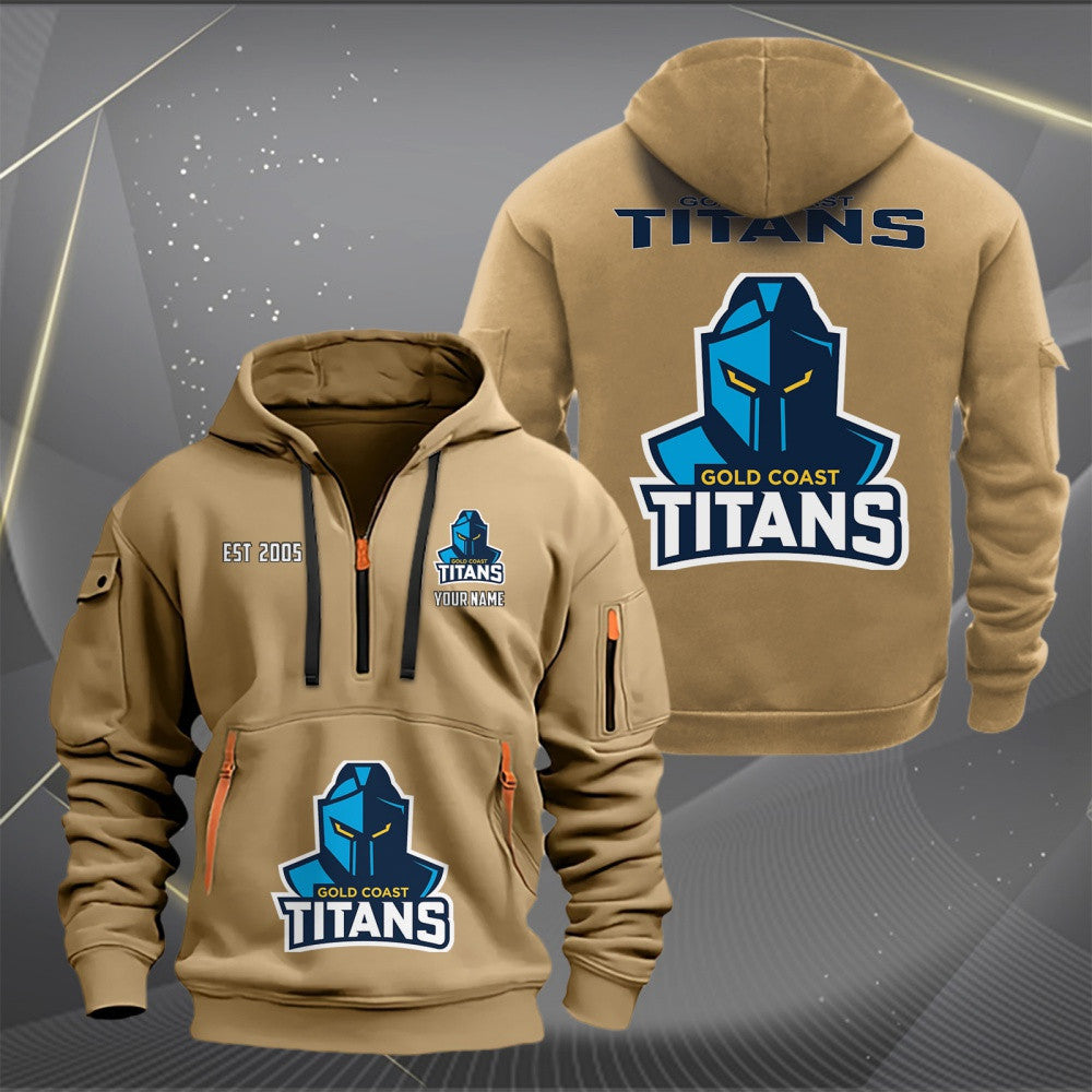 GLD Personalized Custom Sports Hoodie Zipper